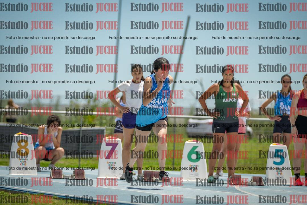 Fotos de los 100 m llanos de mujeres