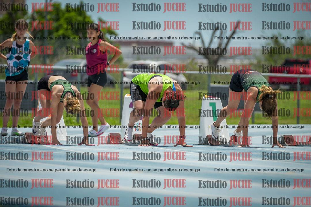 Fotos de los 100 m llanos de mujeres