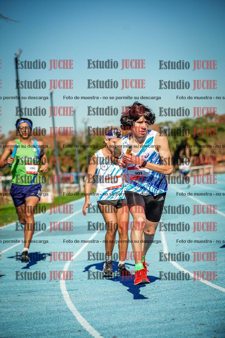 Fotos durante los relevos