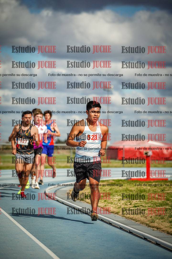 Fotos de los 5000 m llanos de varones