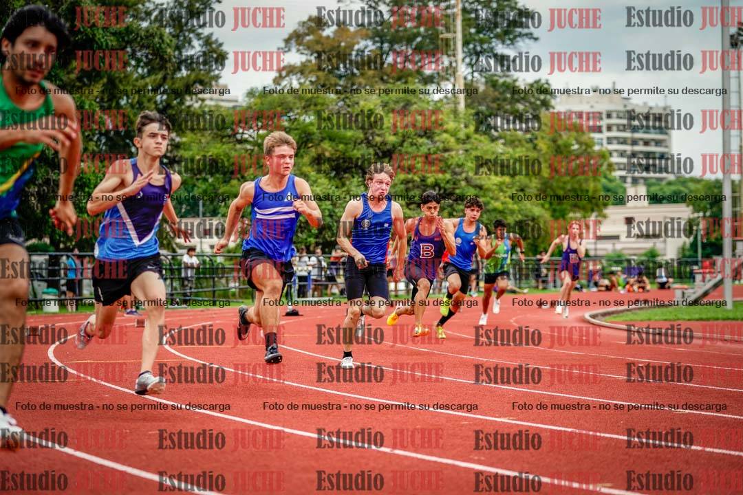 Fotos de los 200 m de varones