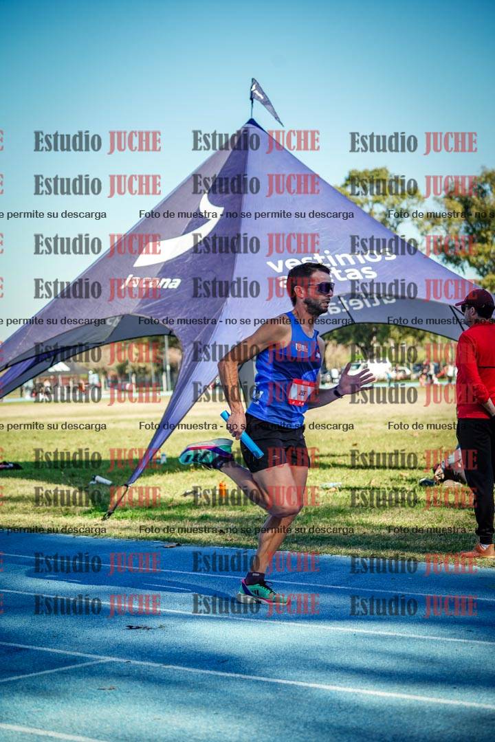 Fotos durante los relevos