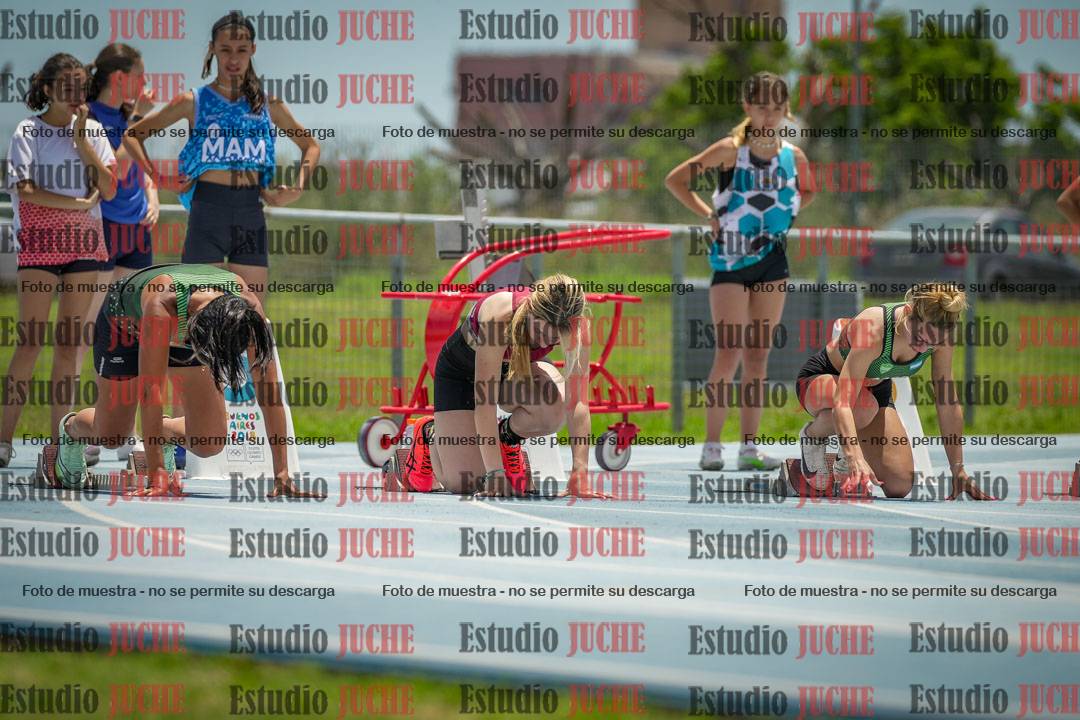 Fotos de los 100 m llanos de mujeres