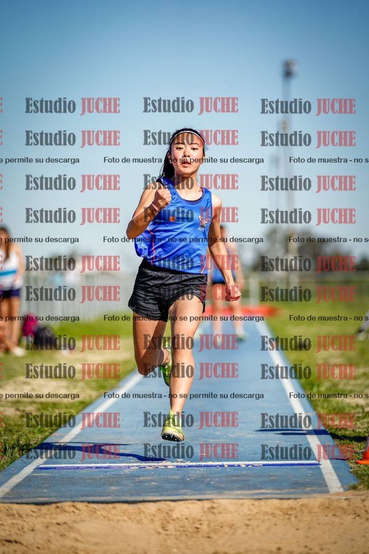 Fotos del salto en largo de mujeres