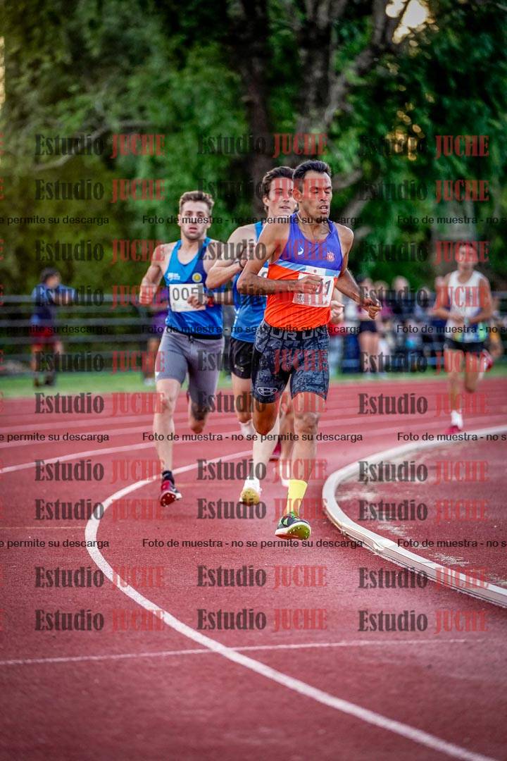 Fotos de los 1500 m llanos de varones