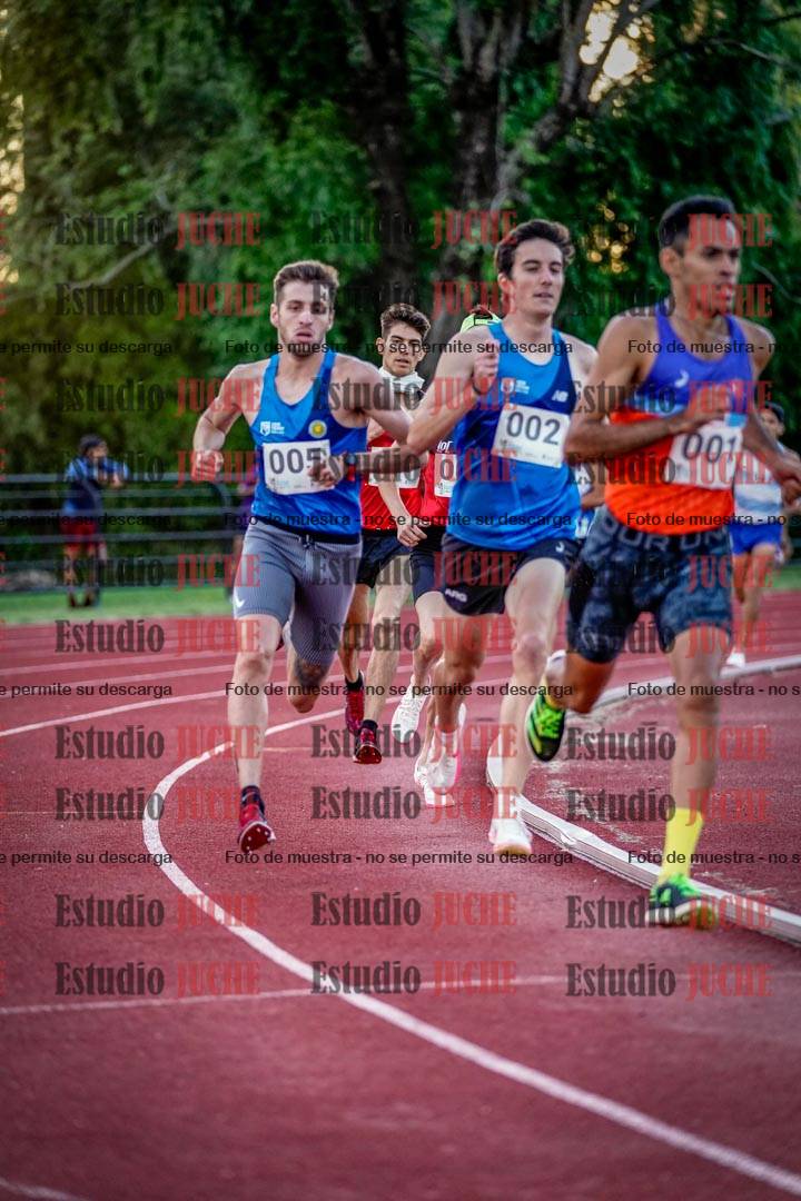 Fotos de los 1500 m llanos de varones