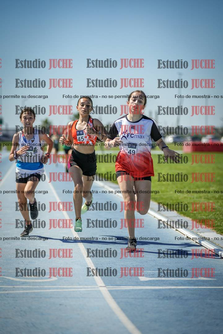 Fotos de los 1200 m de mujeres