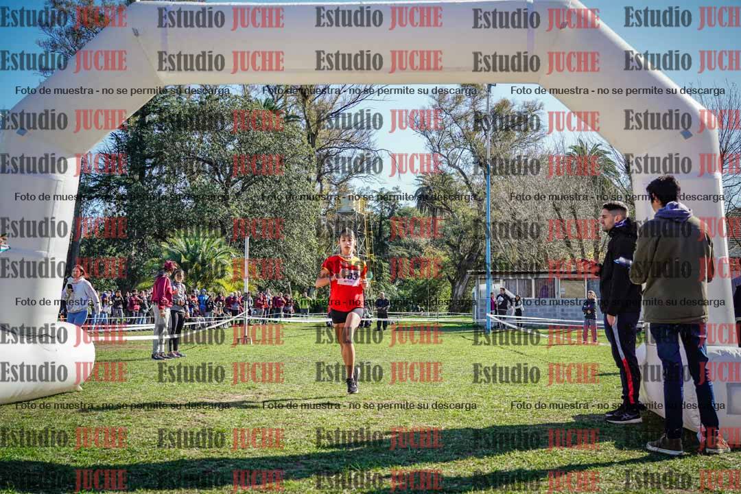 Fotos de la llegada del cross de 2000 m