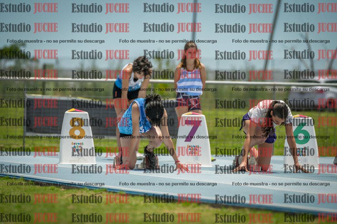 Fotos de los 100 m llanos de mujeres
