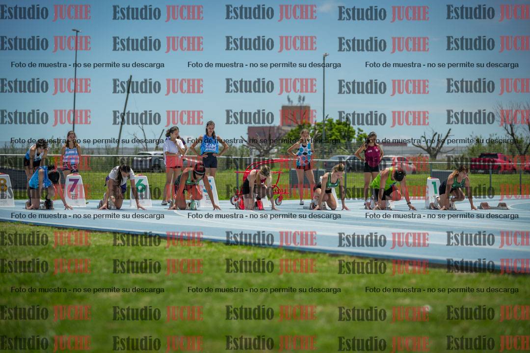 Fotos de los 100 m llanos de mujeres