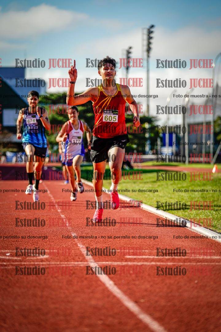 Fotos de los 1500 m de varones