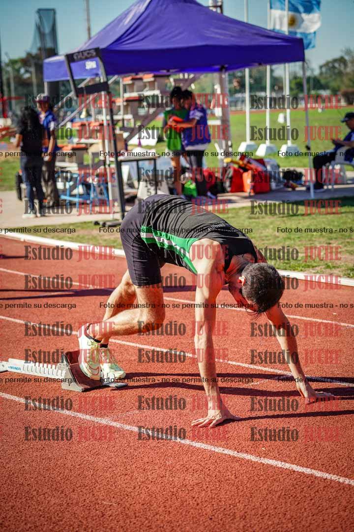 Fotos de los 400 m llanos de varones