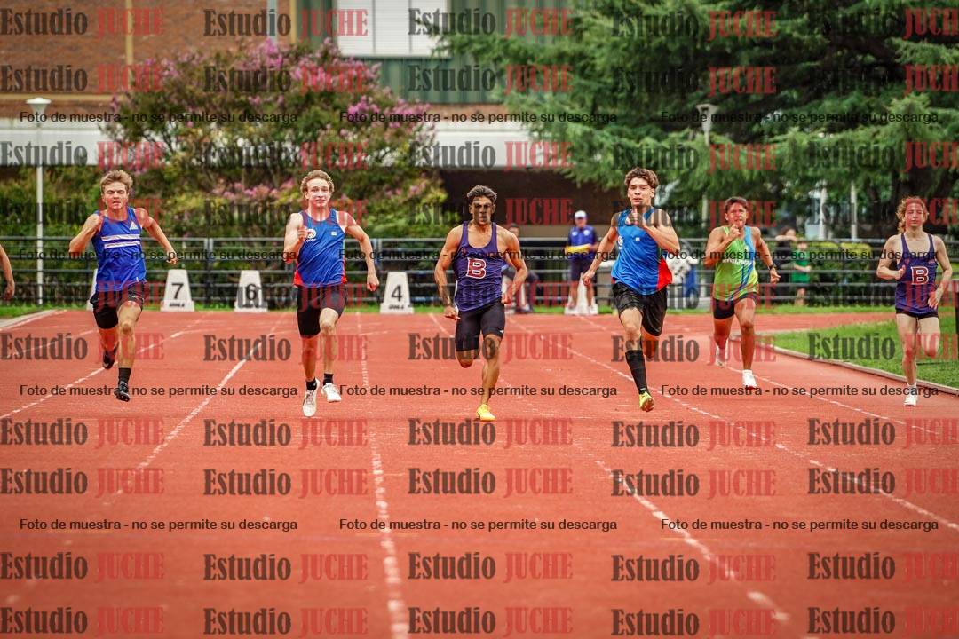 Fotos de los 200 m de varones