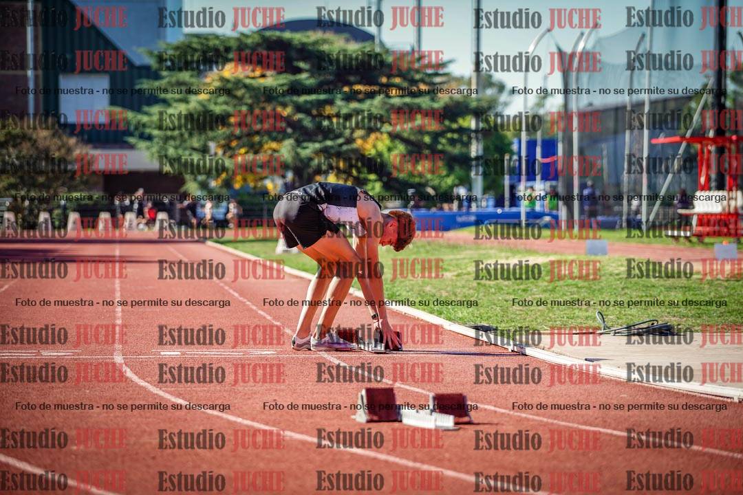 Fotos de los 400 m llanos de varones