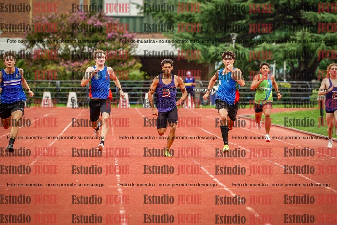 Fotos de los 200 m de varones