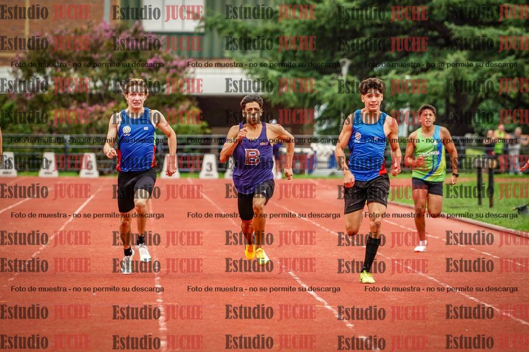 Fotos de los 200 m de varones