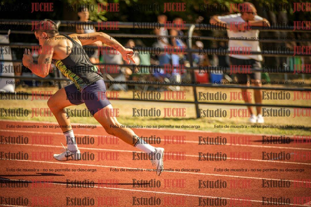 Fotos de los 400 m llanos de varones