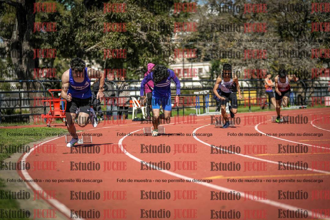 Fotos de los 200 m llanos de varones