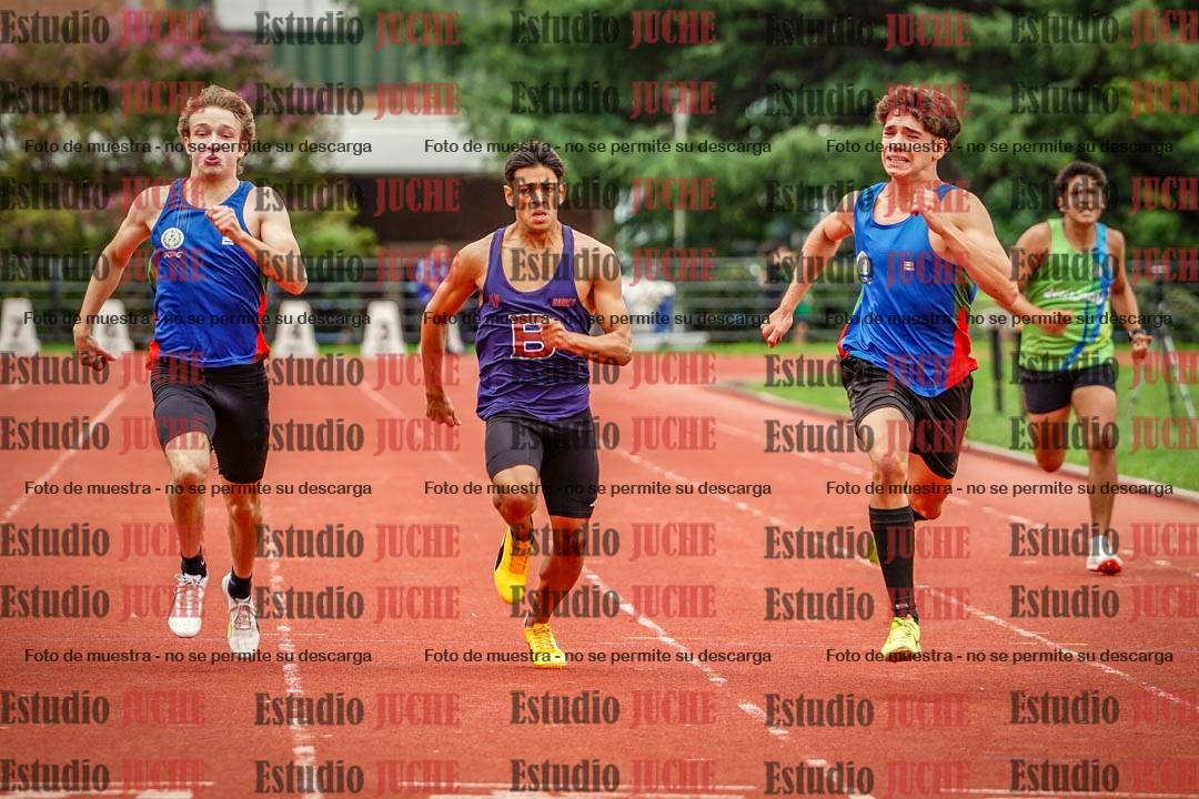 Fotos de los 200 m de varones