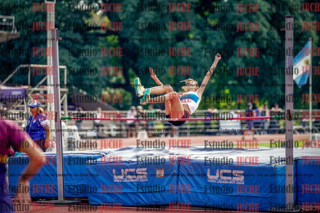 Fotos del salto en alto de mujeres