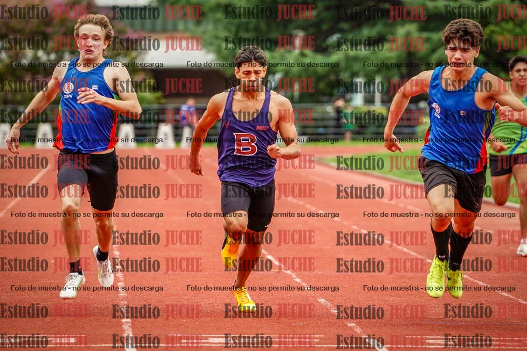 Fotos de los 200 m de varones