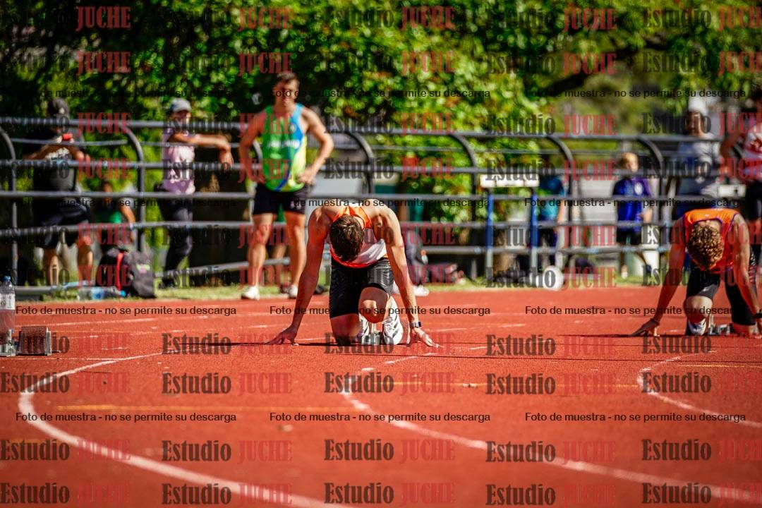 Fotos de los 200 m llanos de varones