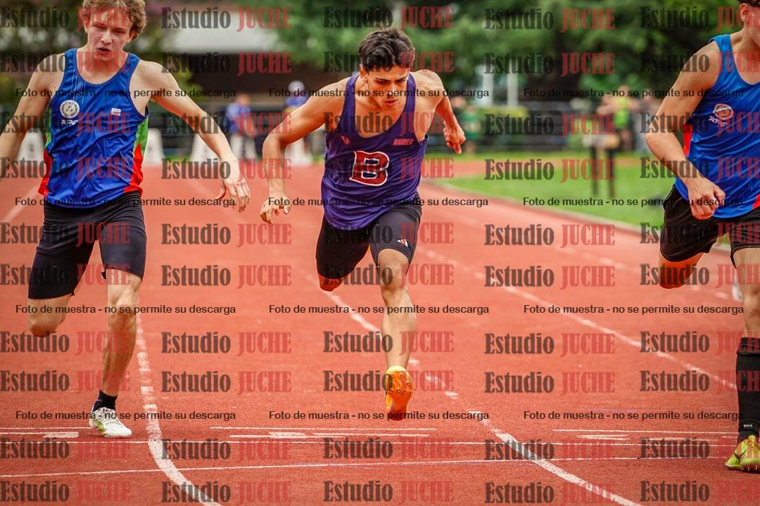 Fotos de los 200 m de varones