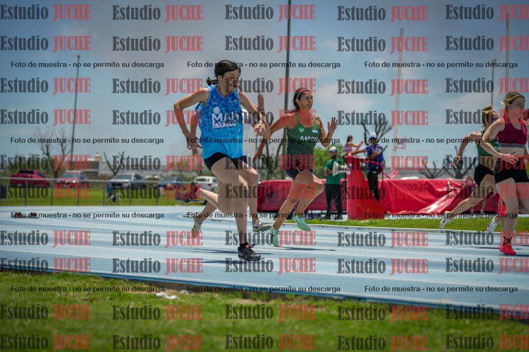 Fotos de los 100 m llanos de mujeres