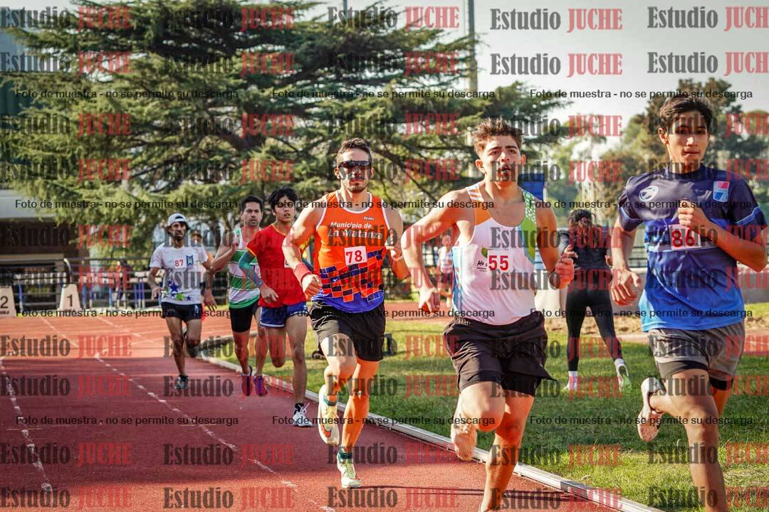 Fotos de los 800 m llanos de varones