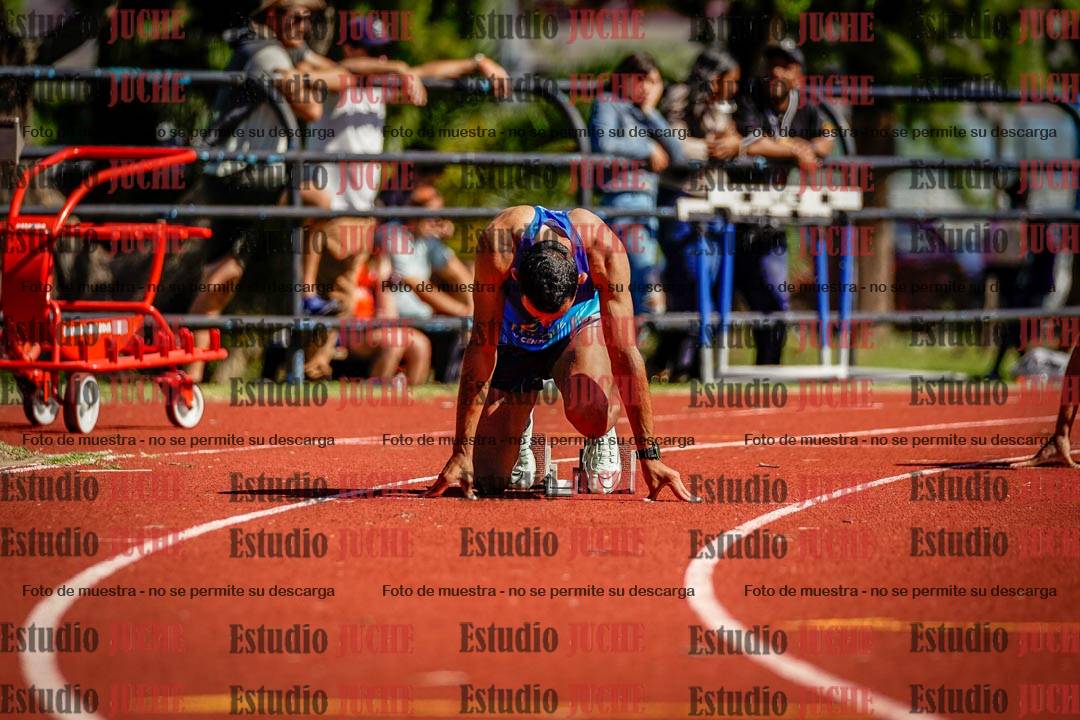 Fotos de los 200 m llanos de varones