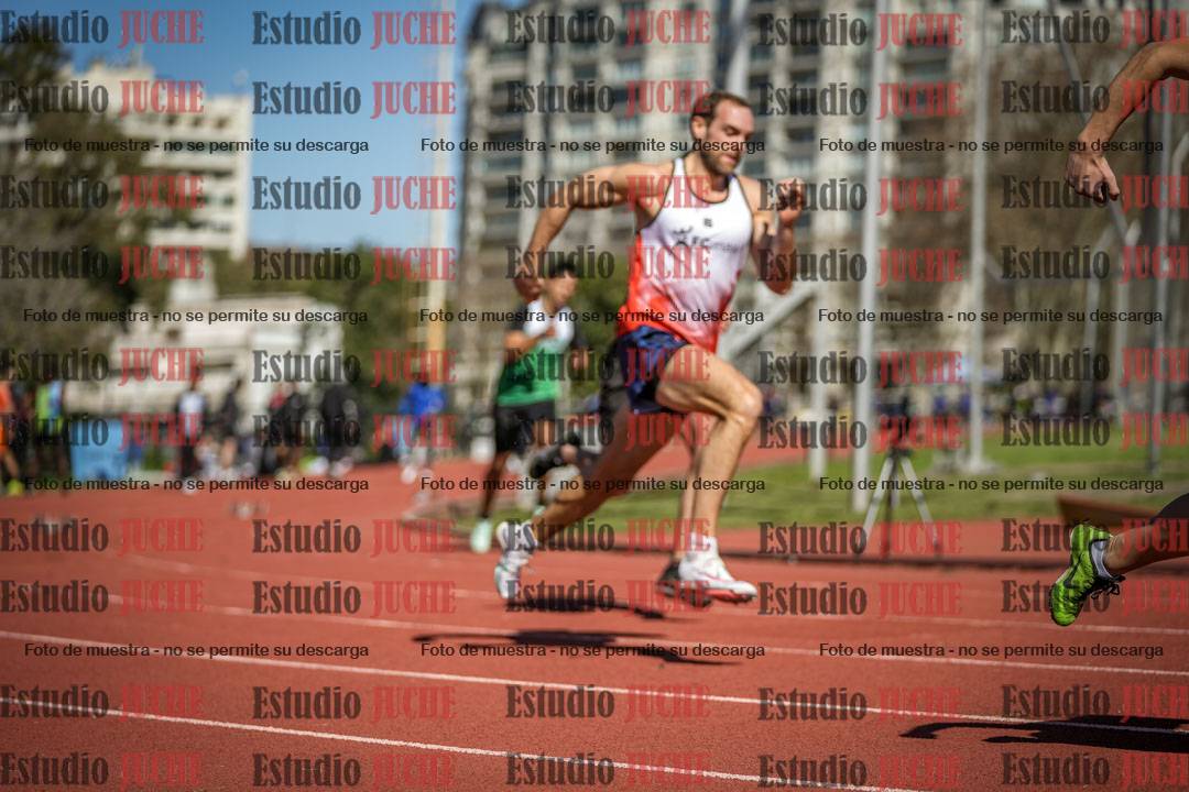 Fotos de los 200 m llanos de varones