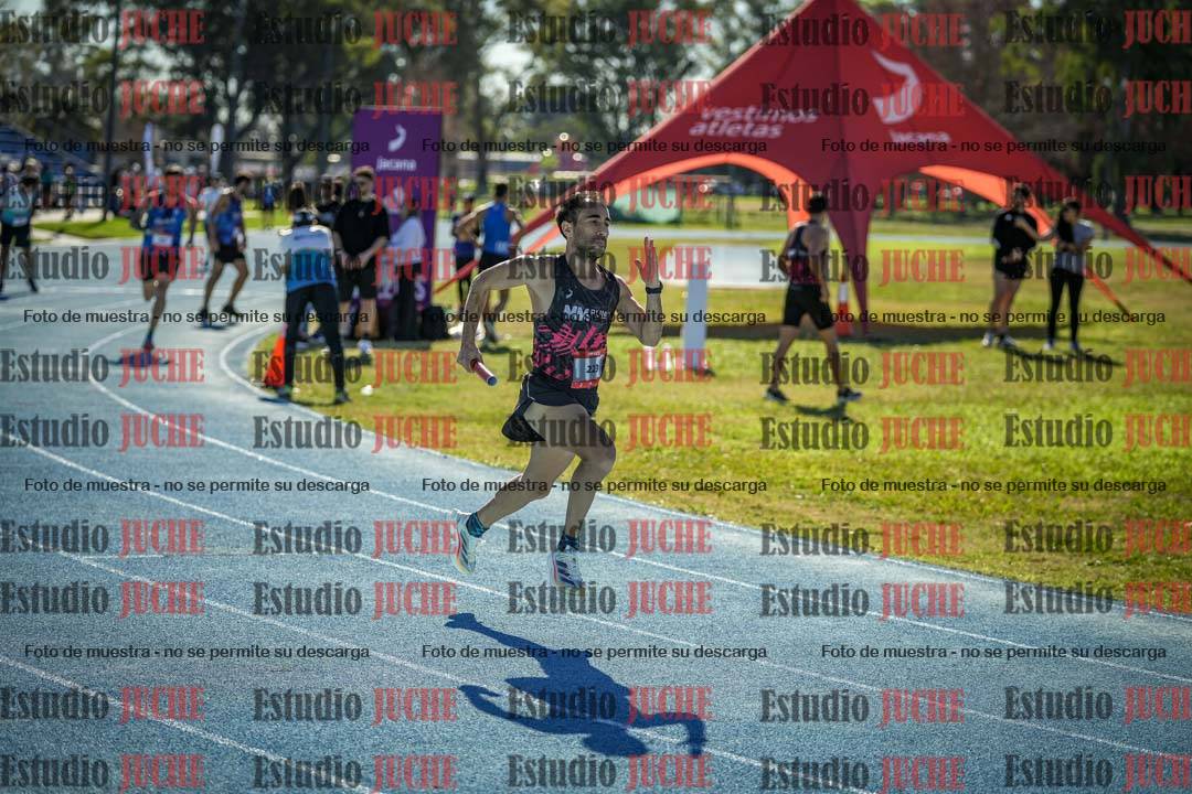 Fotos durante los relevos