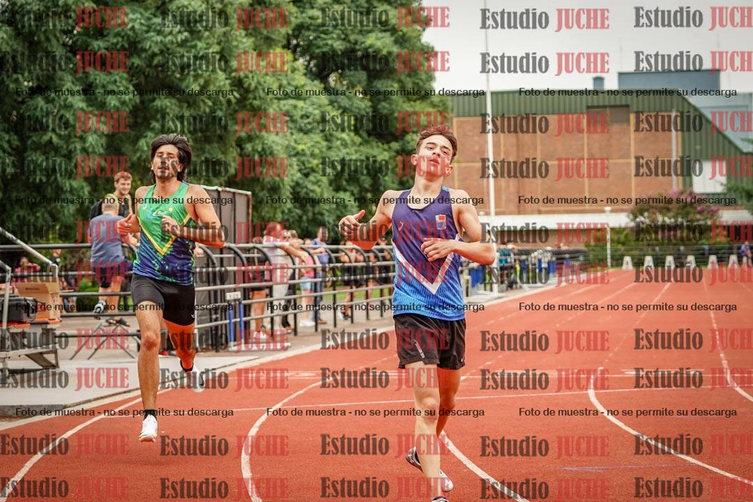 Fotos de los 200 m de varones