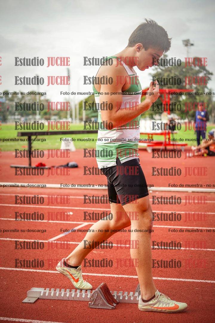 Fotos de los 400 m llanos de varones