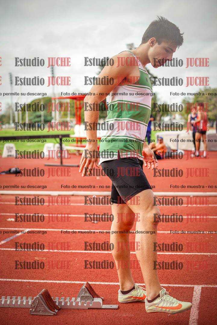 Fotos de los 400 m llanos de varones