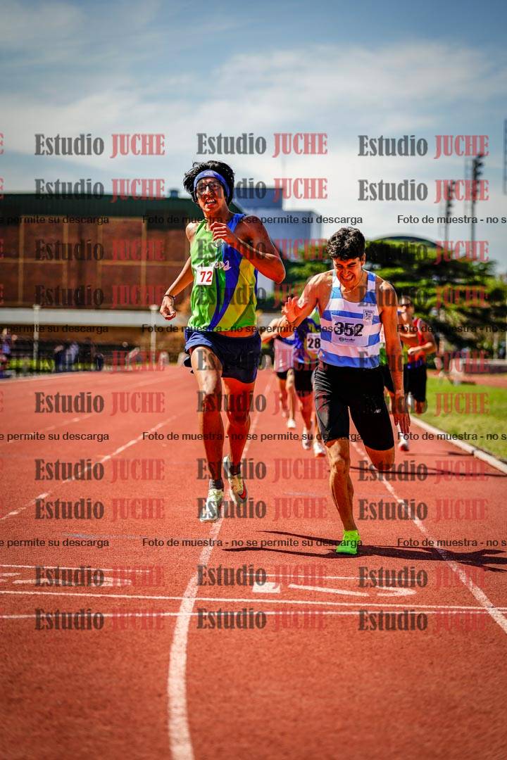 Fotos de los 800 m llanos de varones