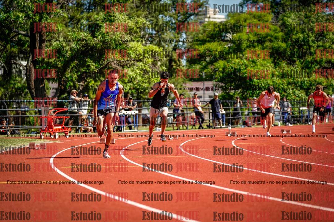 Fotos de los 200 m llanos de varones