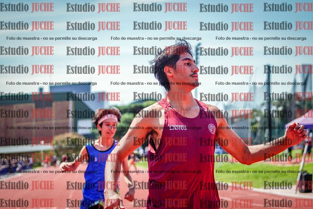Fotos de los 100 m de varones