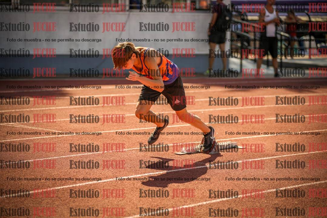Fotos de los 400 m llanos de varones