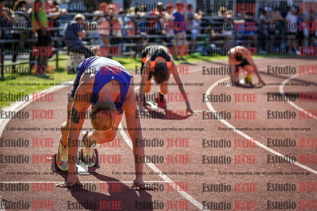 Fotos de los 400 m llanos de varones