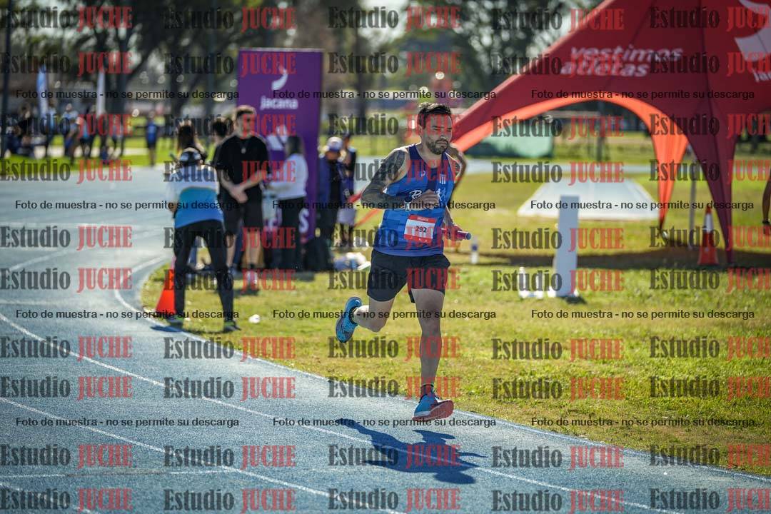 Fotos durante los relevos