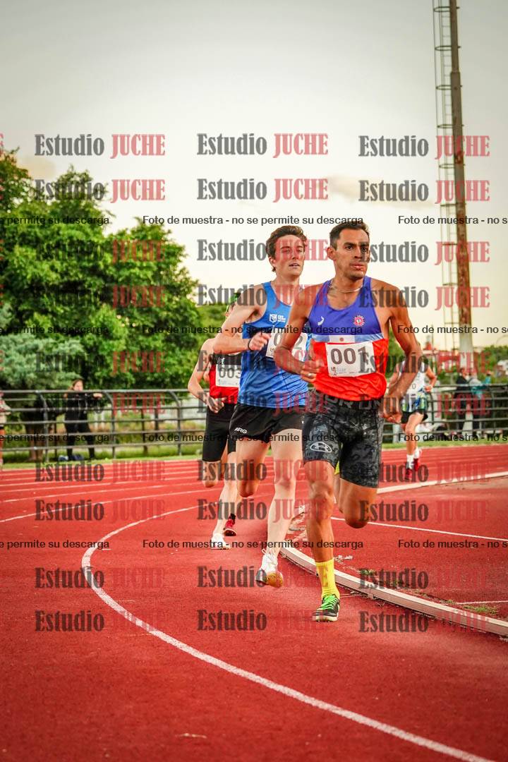 Fotos de los 1500 m llanos de varones