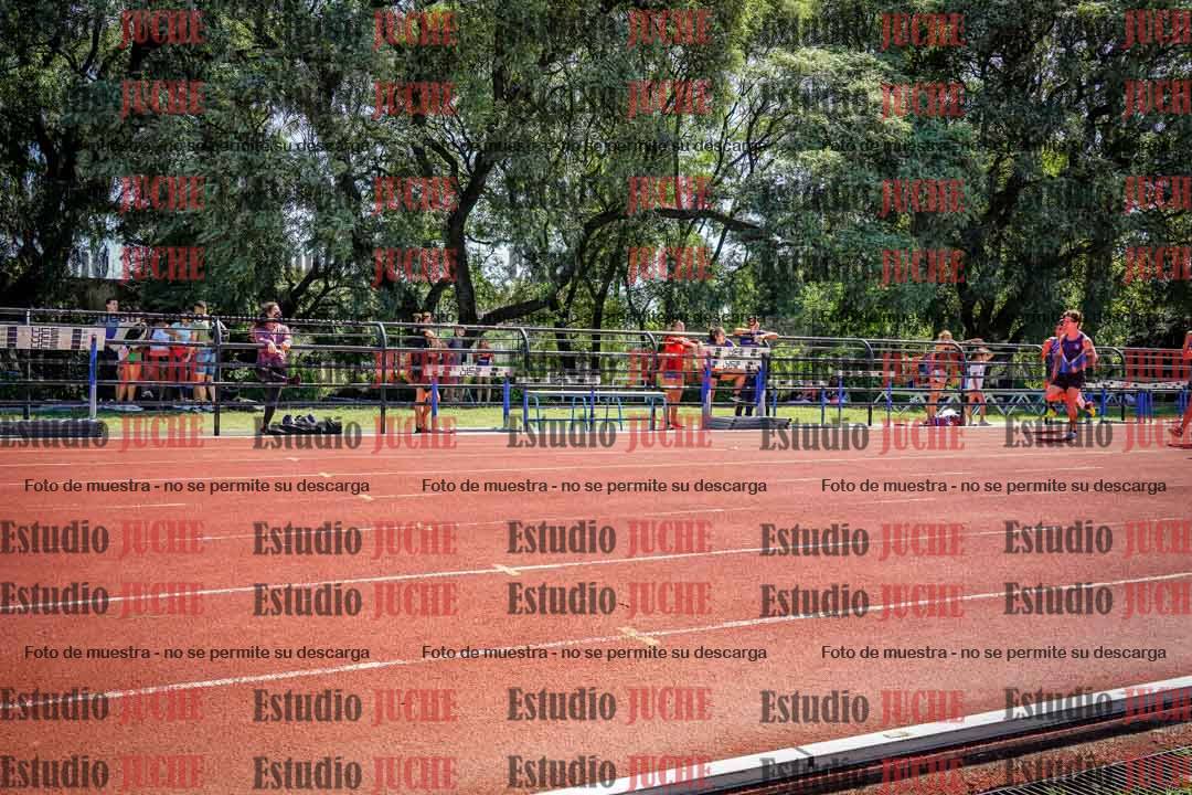 Fotos de los 100 m llanos de varones