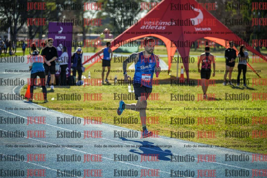 Fotos durante los relevos
