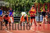 Fotos de los 100 m de varones