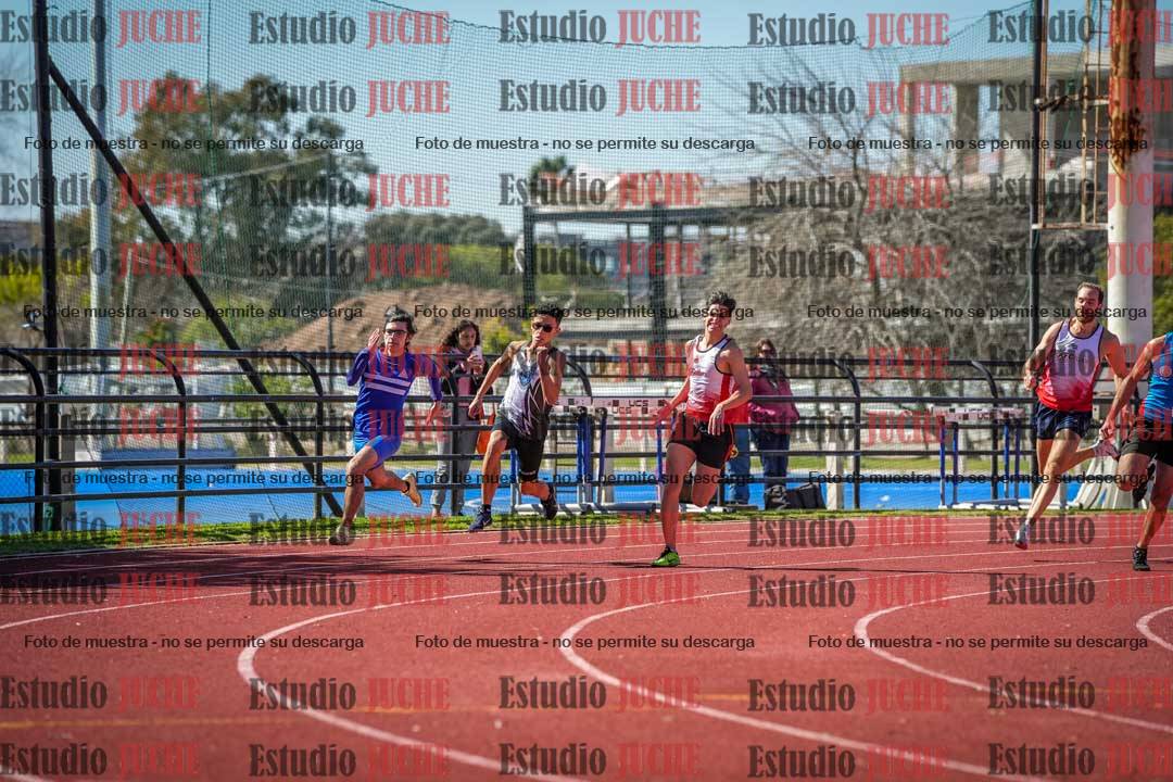 Fotos de los 200 m llanos de varones