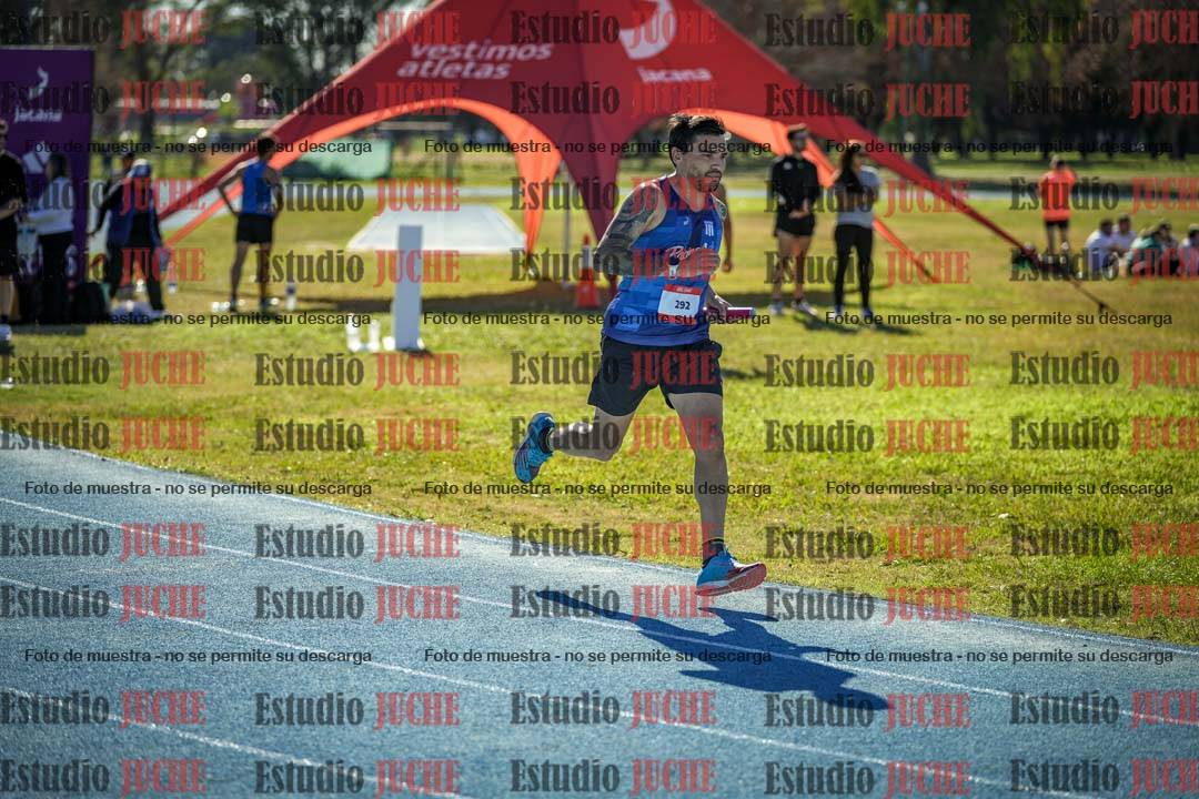 Fotos durante los relevos