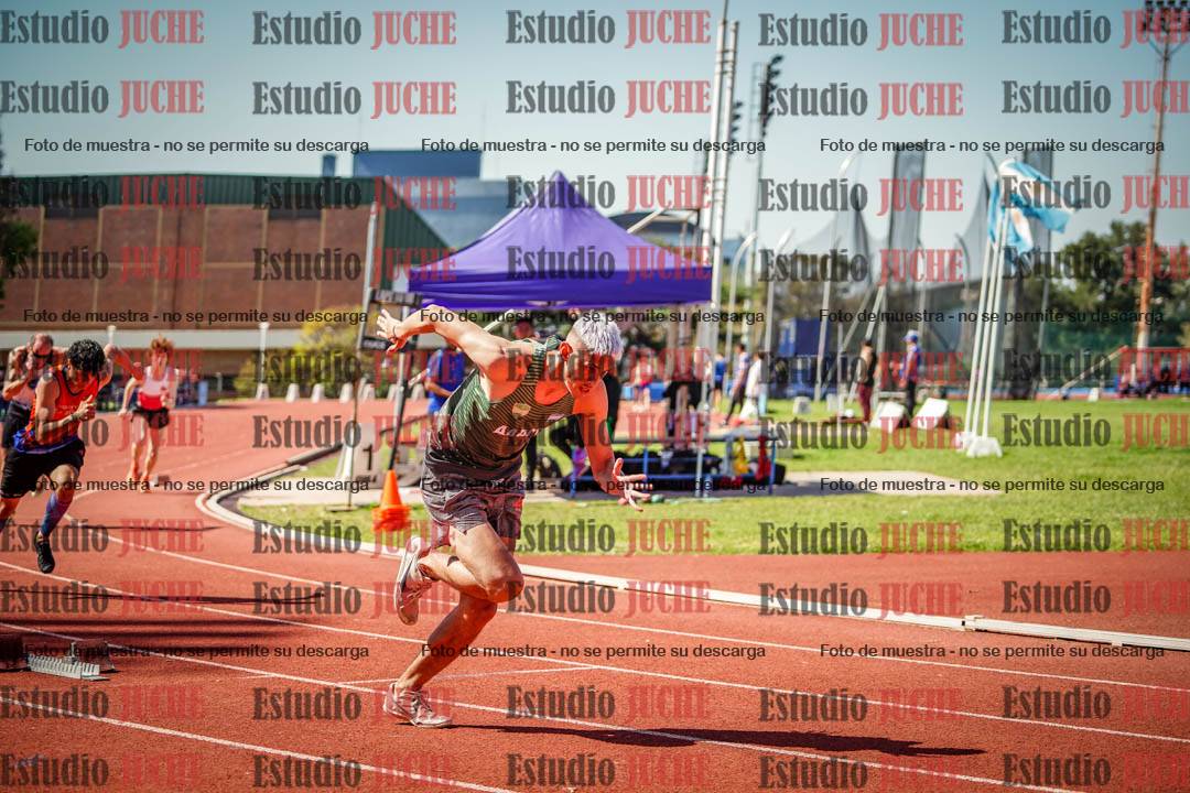 Fotos de los 400 m llanos de varones