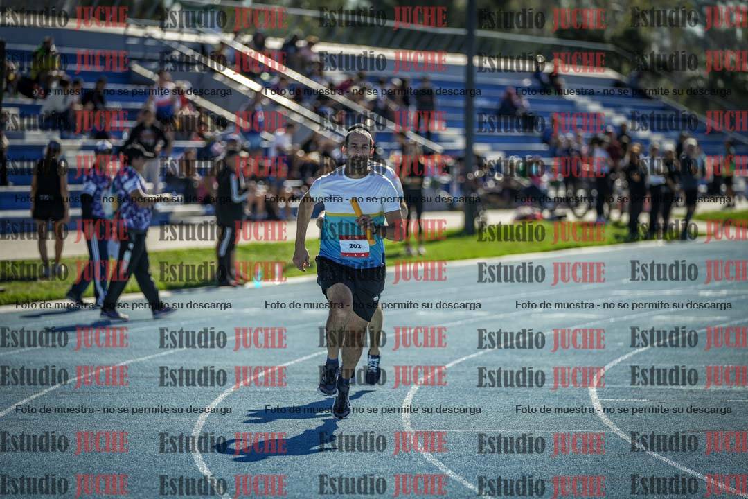 Fotos durante los relevos