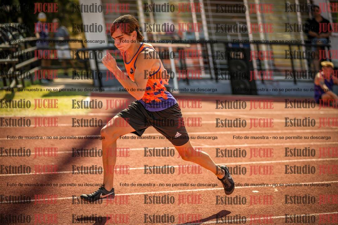 Fotos de los 400 m llanos de varones